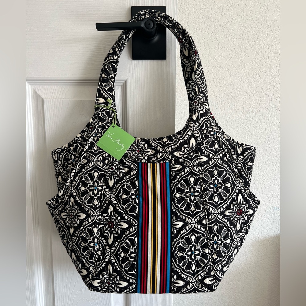 Vera Bradley Side By Side Barcelona Shoulder Tote